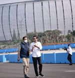 Dampingi Presiden, Anies Baswedan Sebut Trek Formula E Jakarta Sudah Selesai 100 Persen