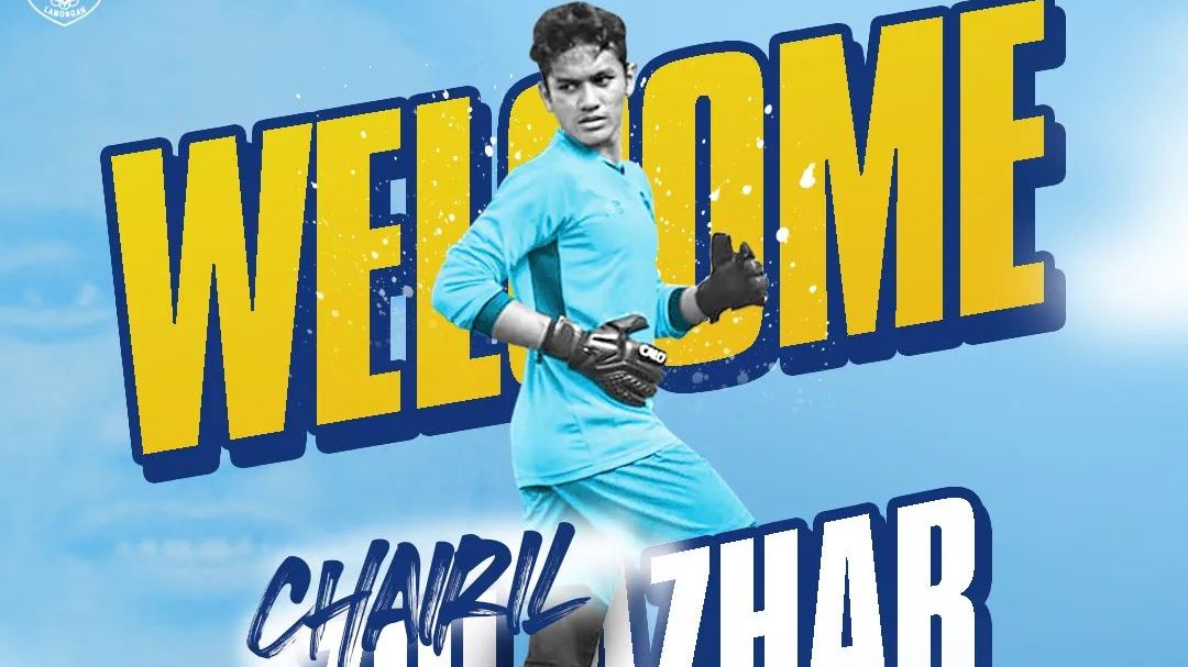 Poster perkenalan Chairil Zul Azhar sebagai pemain baru Persela Lamongan untuk menghadapi Liga 2 2022, 1 Juli 2022.