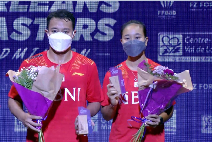 Hasil Orleans Masters 2022: Takluk dari Wakil Singapura, Rehan/Lisa Runner Up 