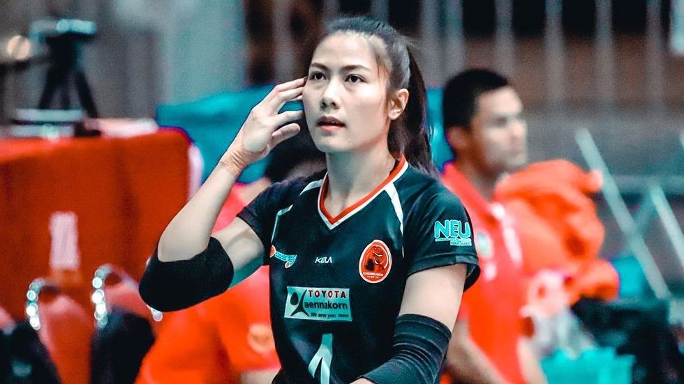 Thatdao Nuekjang sudah langganan mendapat panggilan memperkuat tim voli putri Thailand dalam sejumlah kompetisi.