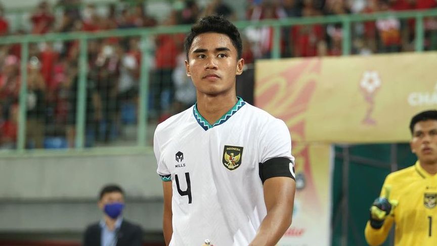 Muhammad Ferarri saat tampil di Piala AFF U-19 2022 bersama timnas U-19 Indonesia