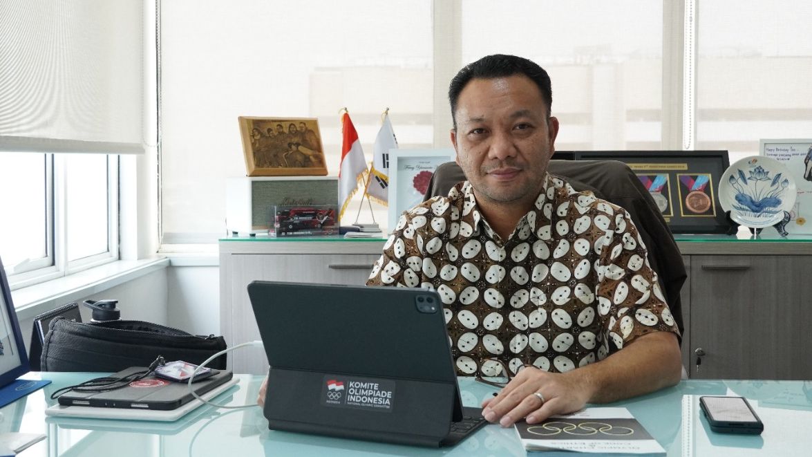 Ferry J. Kono mengemban tugas sebagai Chef de Mission (Cdm) Kontingen Indonesia