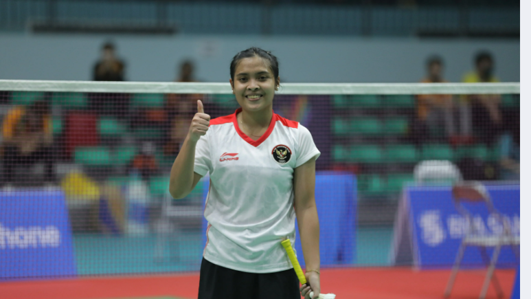 Pemain tunggal putri Indonesia, Gregoria Mariska Tunjung.