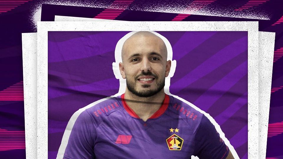 Youssef Ezzejjari, striker asing Persik Kediri di Liga 1 2021-2022.