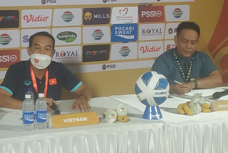 Pelatih Vietnam Ungkap Faktor Kekalahan Timnya dari Timnas U-20 Indonesia