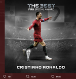Cristiano Ronaldo Dapat Penghargaan Spesial dari FIFA, Pele Beri Ucapan Selamat
