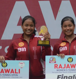 Kalahkan Saudari Kembar, Fitriana Sabrina Juara Rajawali Women's Tennis Open 2022