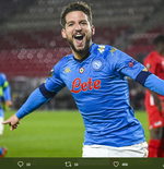 Ingin Tetap di Napoli, Dries Mertens Tidak Tertarik Menyusul Lorenzo Insigne ke MLS