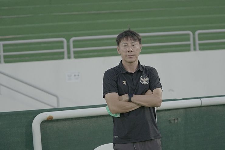 Shin Tae-yong Beberkan Strategi Timnas U-23 Indonesia untuk Redam Australia pada Leg Kedua