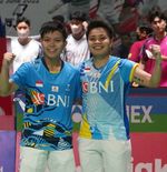 Hasil Indonesia Masters 2022: Dukungan Penuh Istora, Apriyani/Fadia Amankan Tiket 16 Besar