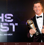Rapor Finalis Nominasi The Best FIFA: Lionel Messi, Mohamed Salah, dan Robert Lewandowski