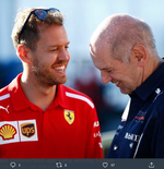 Sebastian Vettel Merasa Beda Kelas dengan Charles Leclerc