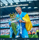 Bek Manchester City Persembahkan Gelar Liga Inggris 2021-2022 untuk Ukraina