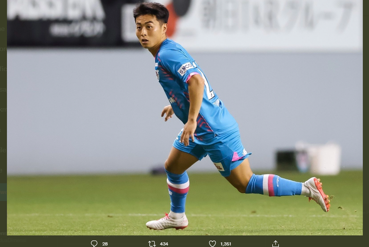 Sagan Tosu Pinjamkan Pemainnya ke Klub Kasta Kedua J.League