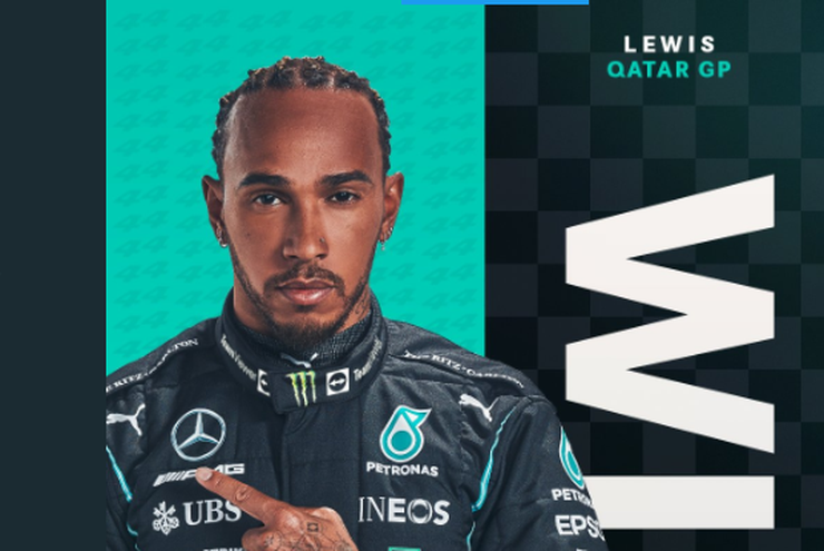 Hasil F1 GP Qatar 2021: Menang, Lewis Hamilton Pangkas Jarak dengan Max Verstappen