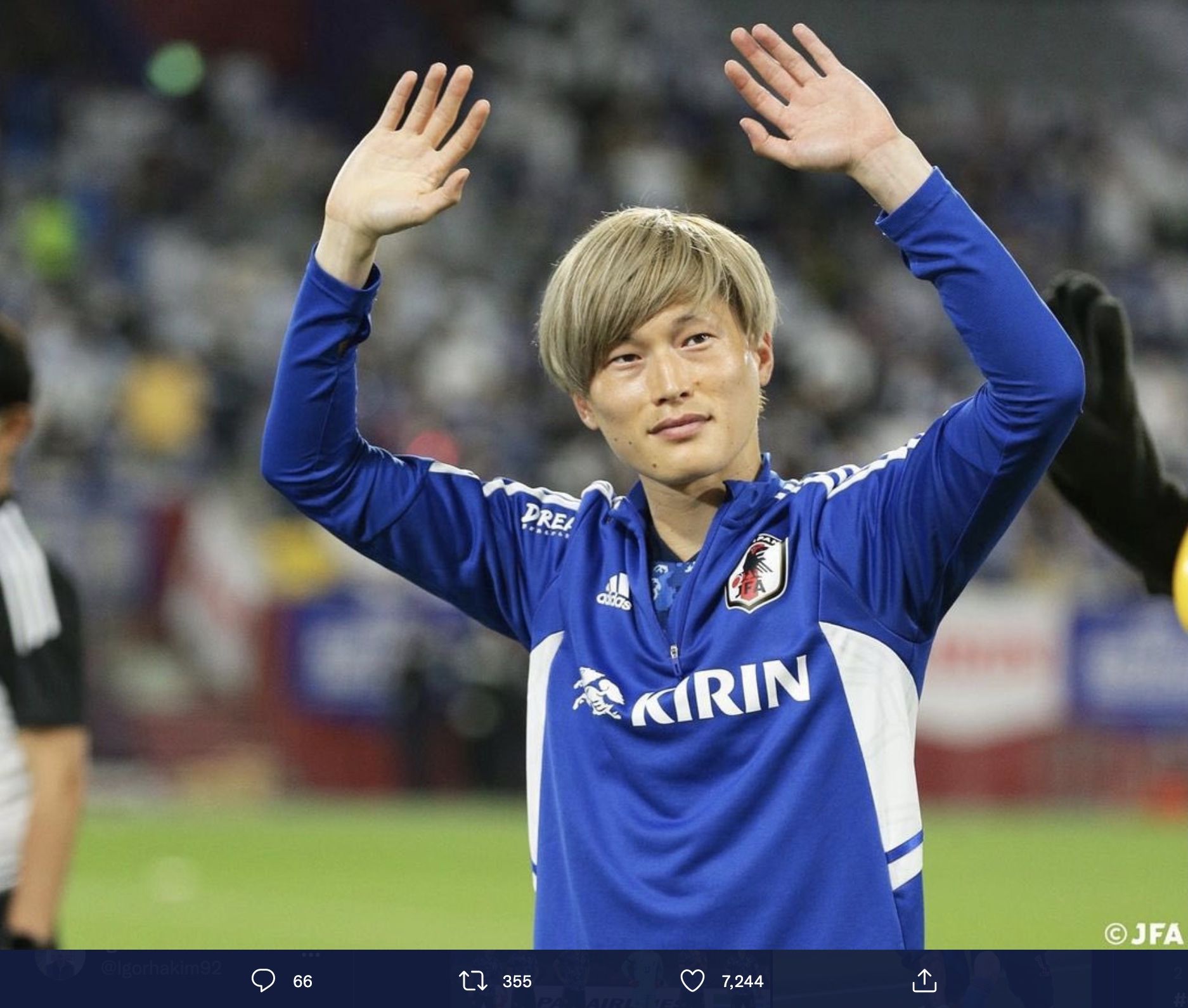 Striker Celtic FC dan Timnas Jepang, Kyogo Furuhashi