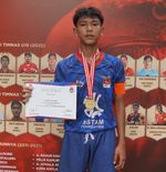 PoTW Liga TopSkor U-14: Terpilih Sebagai Pemain Terbaik, Tafarel Rafa Ingin Ikuti Jejak Egy Maulana Vikri
