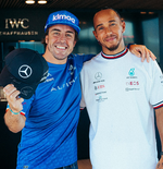 Sempat Perang Komentar, Fernando Alonso dan Lewis Hamilton Sepakat Berdamai