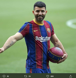 Sergio Aguero Bantah Ada Lionel Messi Dalam Klausul Kontraknya di Barcelona