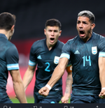 Hasil Sepak Bola Putra Olimpiade Tokyo Grup C: Wakil Kapten Beri Kemenangan Perdana Argentina