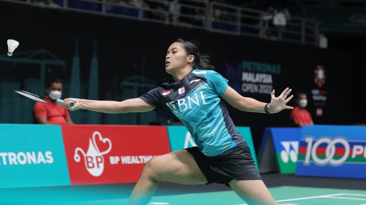 Gregoria Mariska Tunjung membuat kejutan dengan mengalahkan Akane Yamaguchi di babak pertama Malaysia Open 2022.