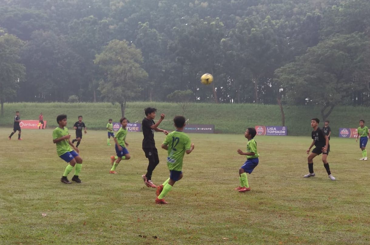 Young Warrior berhasil mengalahkan Indocement dengan skor 2-0 dalam lanjutan Liga TopSkor U-12 2022-2023.