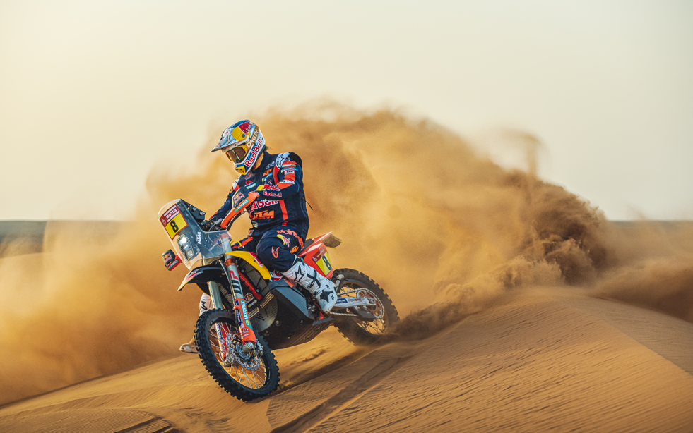 Pereli motor Tim Red Bull KTM Factory Racing Toby Price masih percaya memiliki kecepatan untuk bersaing memperebutkan gelar di Reli Dakar 2023. 