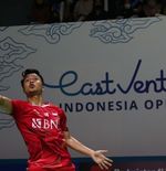 Hasil Indonesia Open 2022: Kandaskan Vittinghus, Anthony Ginting Melenggang ke Perempat Final