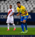 Hasil Brasil vs Peru di Copa America 2021: Gol Tunggal Lucas Paqueta Bawa Tim Samba ke Final