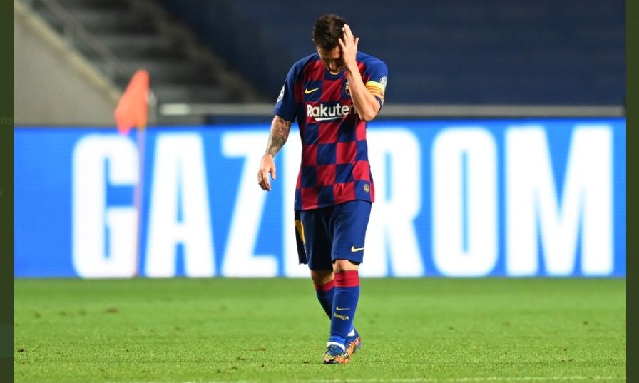 Megabintang Barcelona, Lionel Messi, dikabarkan ingin segera meninggalkan Camp Nou.