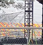 Atap Sirkuit Formula E Jakarta Ambruk, Ini Tanggapan Ahmad Sahroni