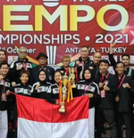 Fantastis, Tim Kempo Indonesia Borong 20 Medali Kejuaraan Dunia 2021