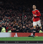 VIDEO: Cristiano Ronaldo Dikartu Merah, 3 Gol Manchester City Tumbangkan Manchester United