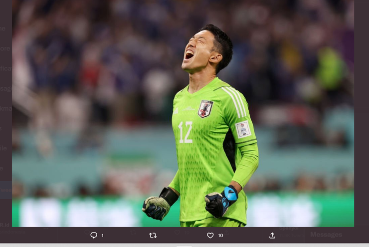 Piala Dunia 2022: Shuichi Gonda Dedikasikan Penghargaan MotM kepada 2 Rekan Setimnya