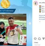 Indonesia Cetak Sejarah di ISSF World Cup Rifle/Pistol 2023