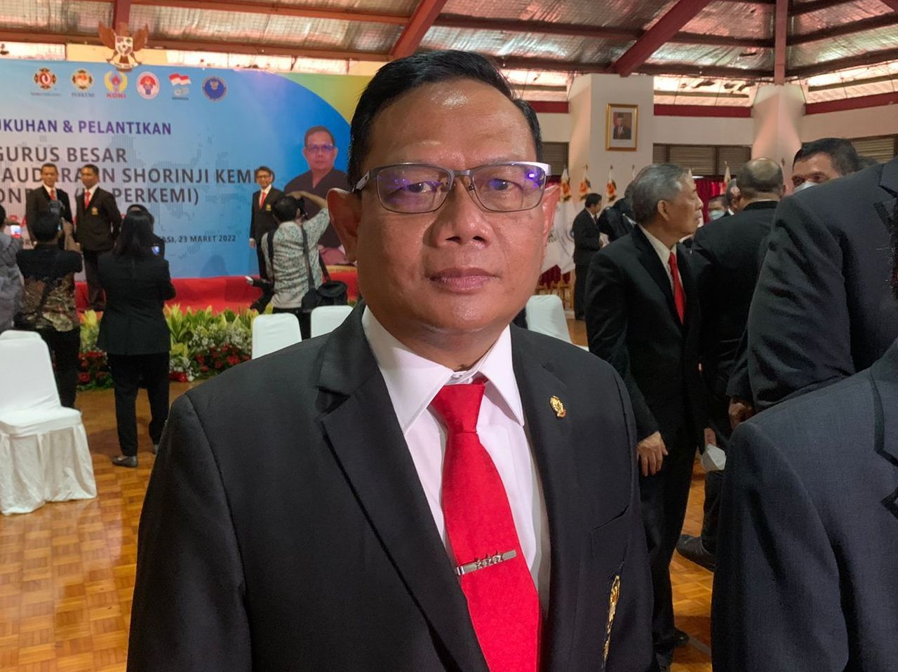 Laksamana Madya TNI (Purn) Agus Setiadji terpilih sebagai ketua umum anyar Perkemi periode 2022-2026.