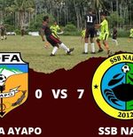 Liga TopSkor U-14 Papua: Nafri dan Cendewasih Kompak Menang 7-0
