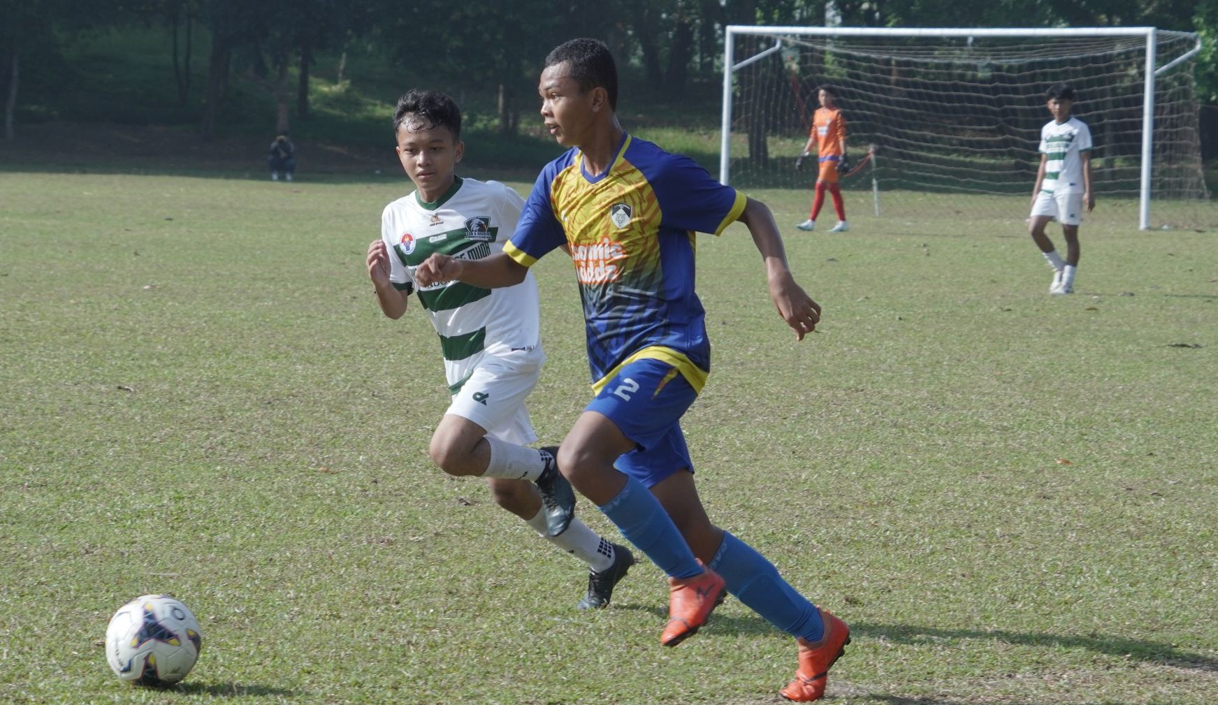 ASAD 313 menghadapi Bemi pada laga pembuka grup Top Liga TopSkor U-14 2022-2023.