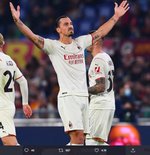 10 Fakta Menarik di Balik Kemenangan AC Milan atas AS Roma, Termasuk Pencapaian Ibrahimovic