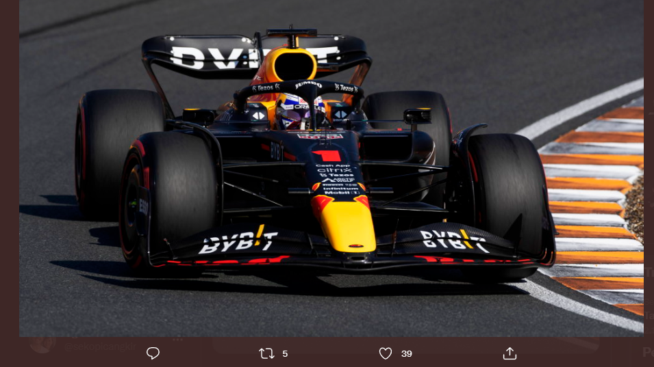 Max Verstappen keluar sebagai pemenang GP Belanda 2022.