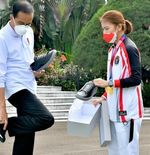 Cerita Presiden Jokowi Beli Sepatu Produksi Greysia Polii