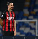 Cedera Hamstring, Zlatan Ibrahimovic Mungkin Absen dalam 3 Laga AC Milan