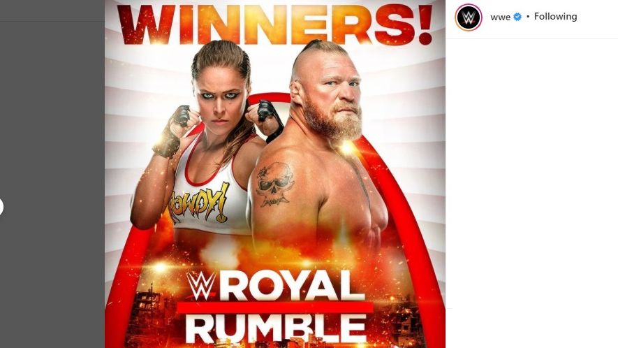 Dua mantan petarung UFC, Ronda Rousey dan Brock Lesnar, tampil sebagai pemenang Royal Rumble 2022 yang digelar WWE di The Dome pada Minggu (30/1/2022) pagi WIB.
