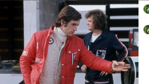 Sosok mendiang Helmut Koinigg, pembalap F1 yang meninggal pada GP Amerika Serikat 1974.