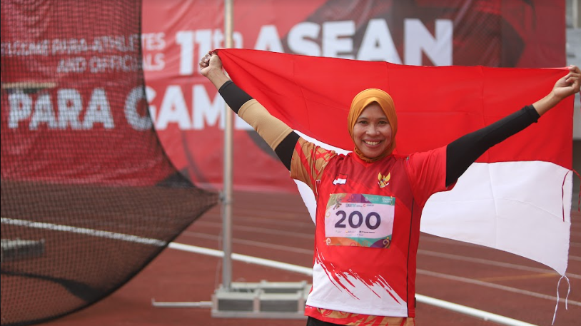 Atlet para atletik Indonesia di ASEAN Para Games 2022, Warmia.