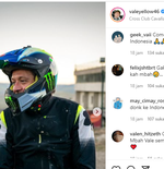 Ingin Valentino Rossi ke Mandalika, Warganet Indonesia Serbu Instagram The Doctor