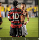 VIDEO: Duel Neymar dan Ronaldinho Satu Dekade Lalu di Liga Brasil