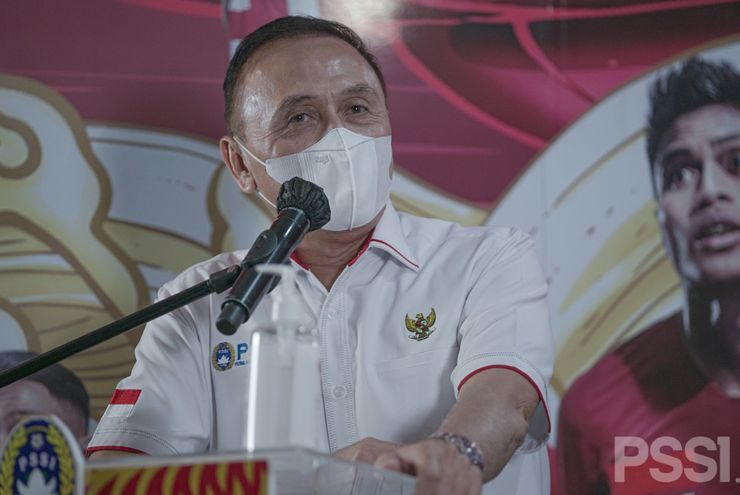 Pesan Ketua Umum PSSI untuk Timnas U-23 Indonesia Jelang Leg Kedua Lawan Australia