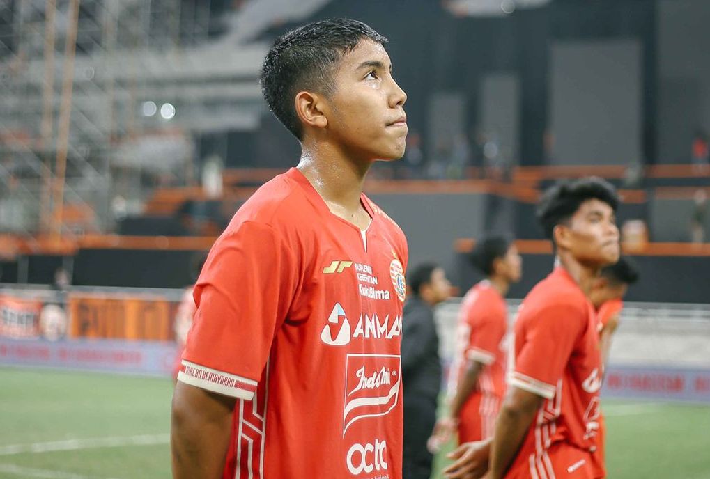 Mantan pemain Liga TopSkor, Razzaa Fachrezi kini bersama Persija Jakarta U-20.