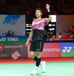 Hasil Indonesia Masters 2023: Jonatan Christie Menang, Duo BakRi Tumbang